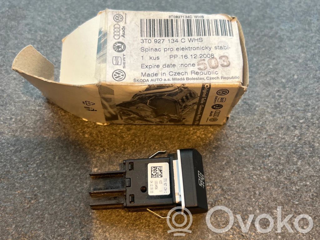 Skoda Superb B6 (3T) ESP (stability program) switch 