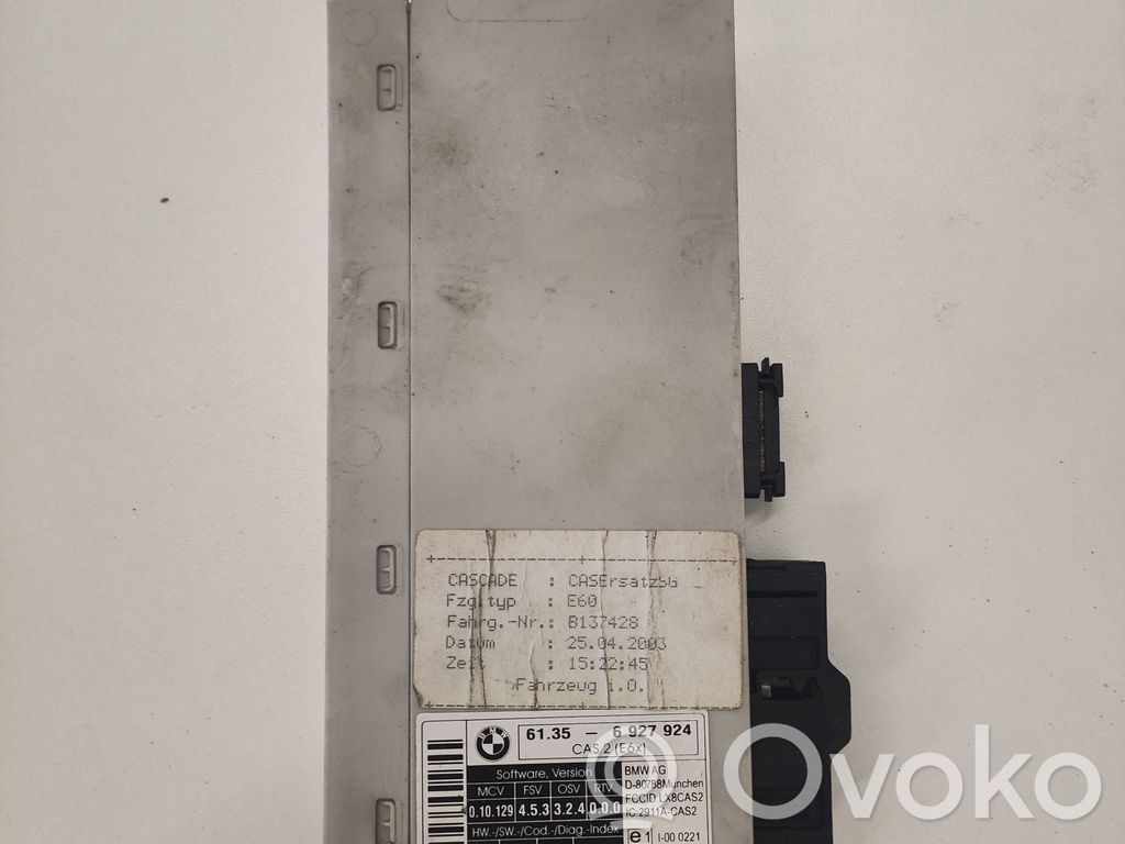 Unité de contrôle module CAS   6927924,61356927924