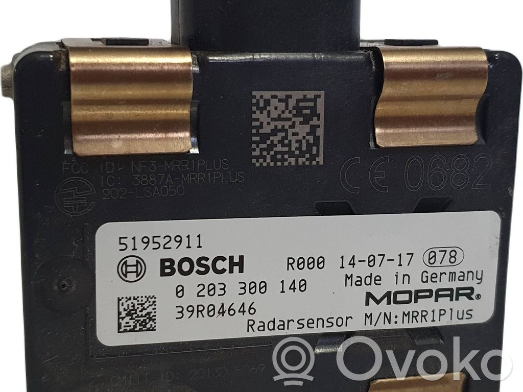 Fiat 500E Sensor de radar Distronic 