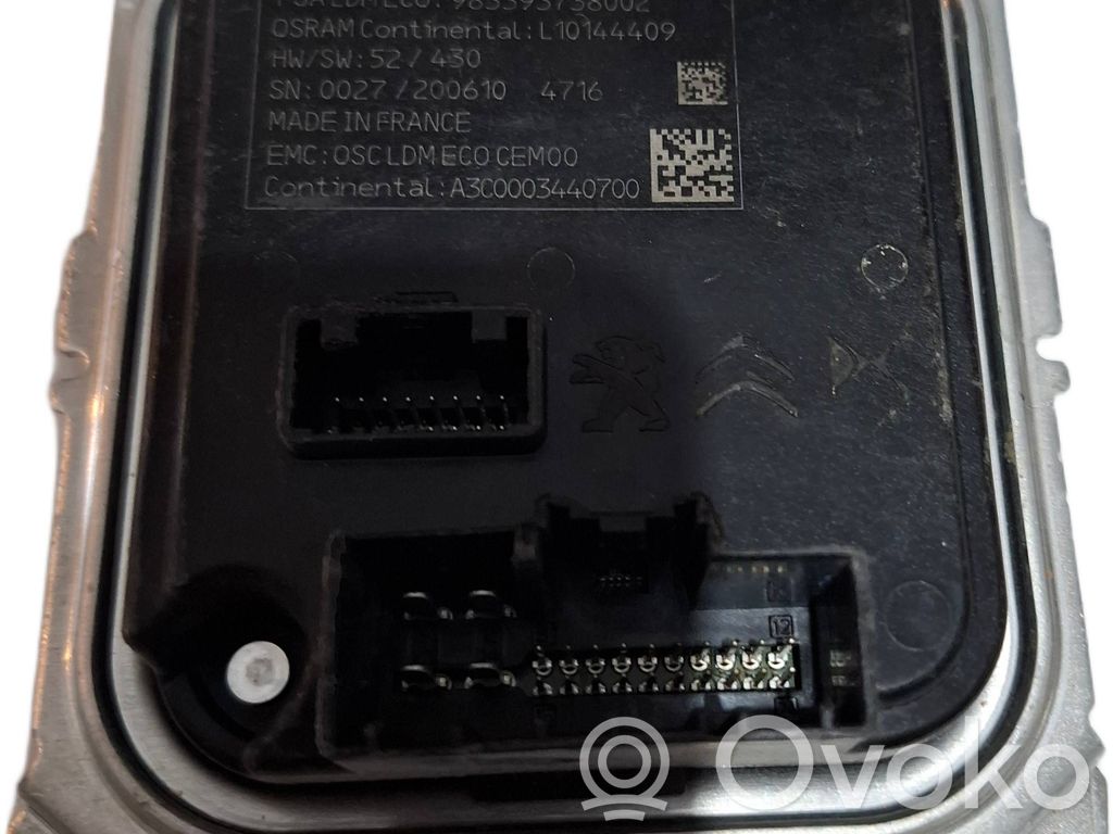 Módulo de control de balasto LED   983393738002,L10144409,A3C0003440700,0027200610