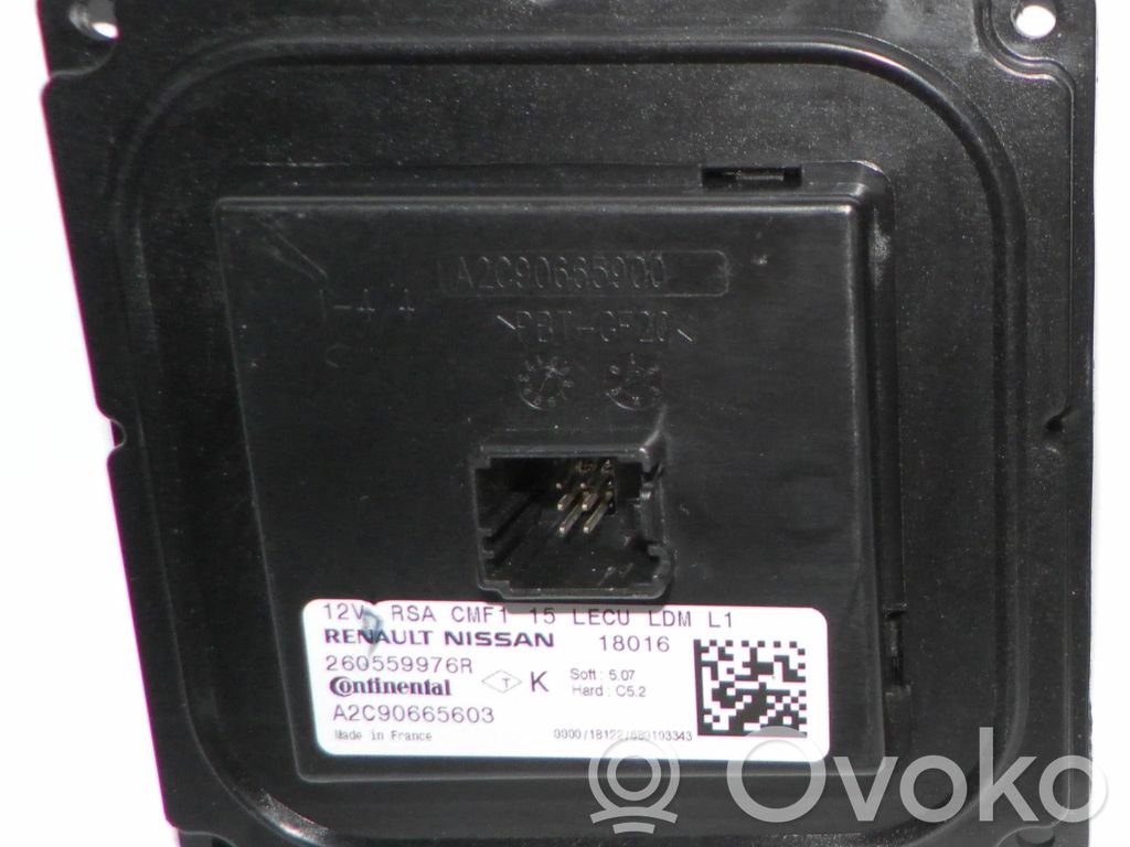 LED ballast control module   A2C90665603,260559976R