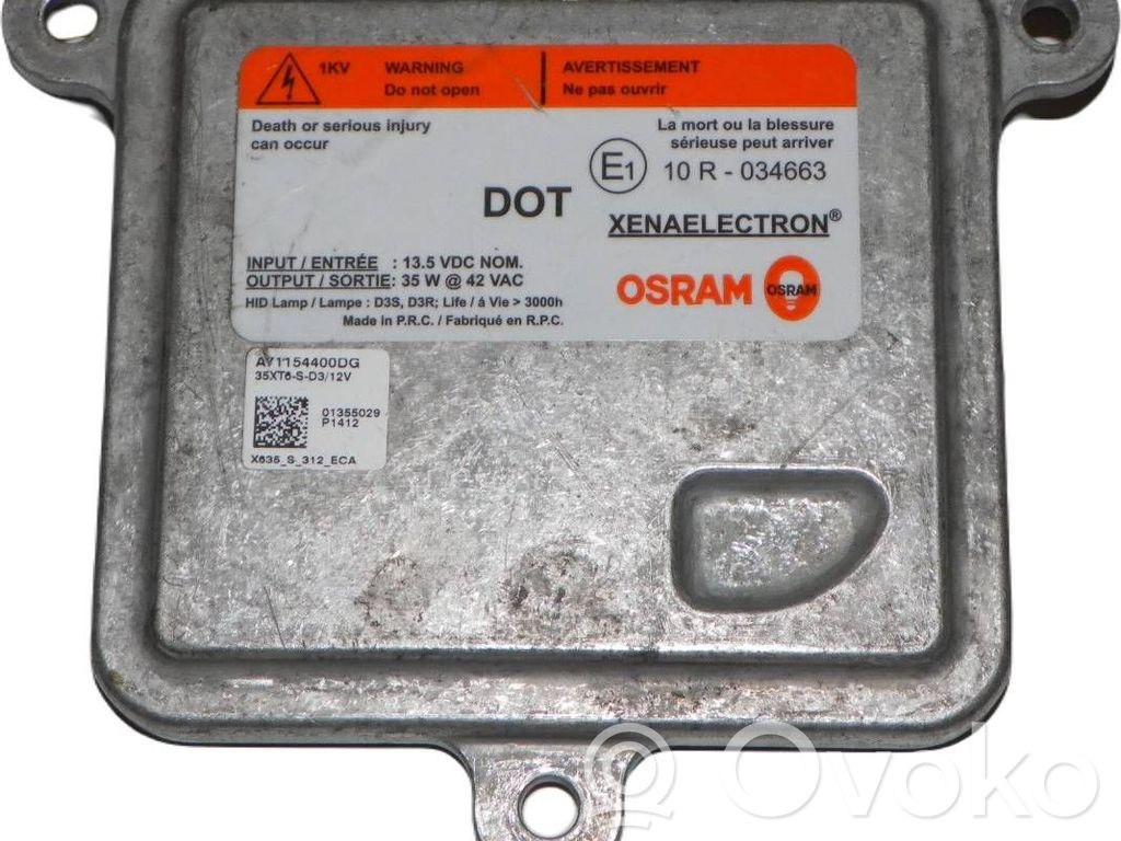 Ford Focus Xenon control unit/module 