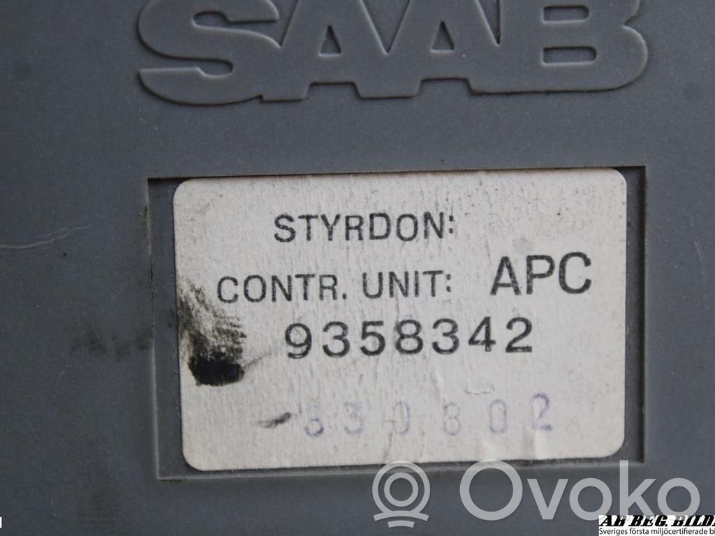 Saab 900 Other control units/modules 