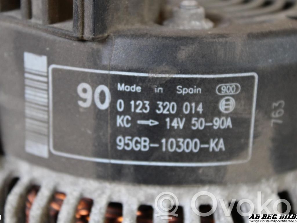 Generator/alternator   0123320014