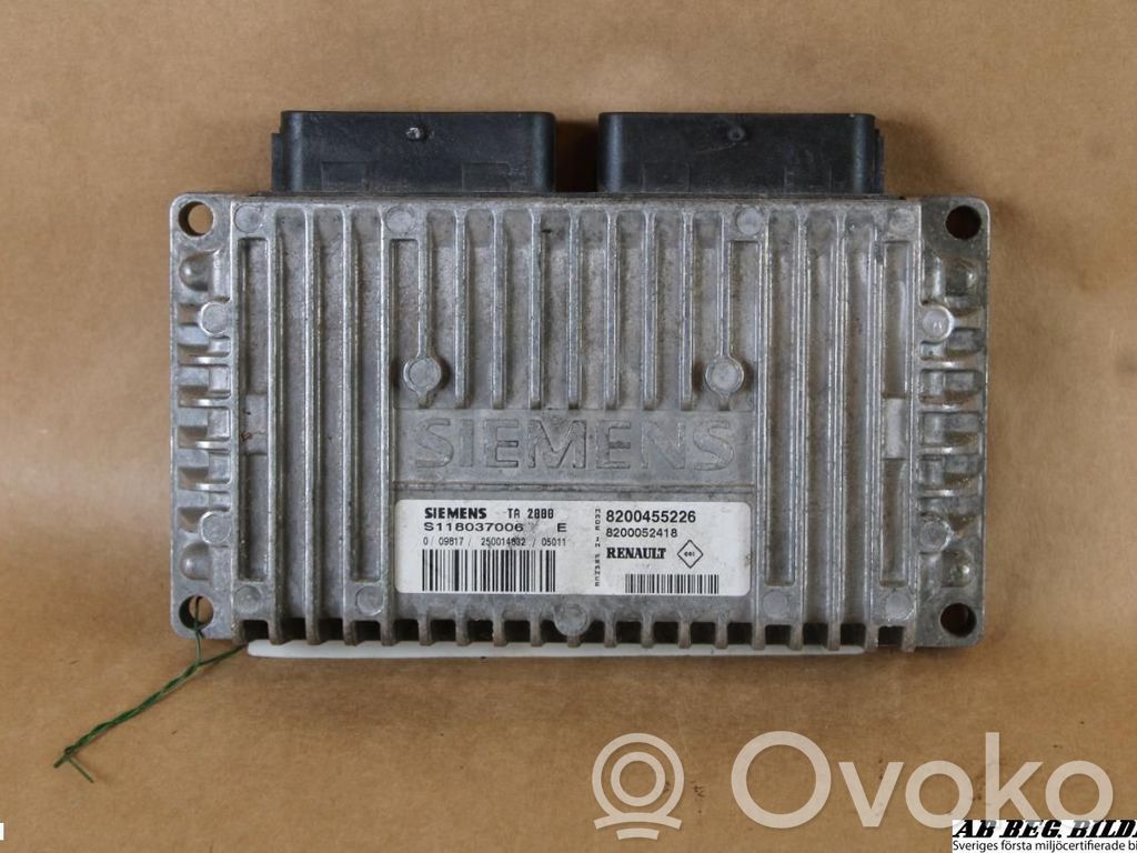 Renault Kangoo I Unitate/modul comandă injecție 