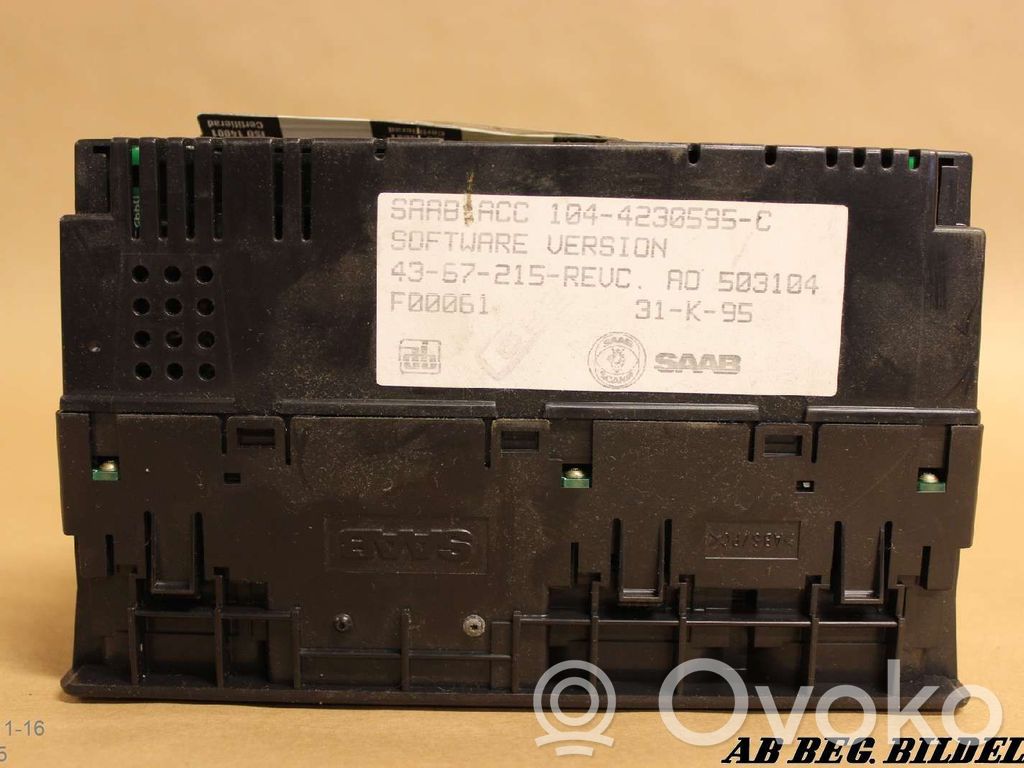 Saab 900 Climate control unit 