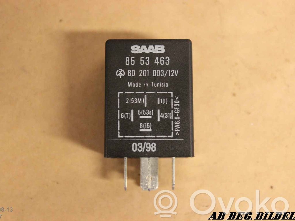 Saab 9000 CS Window wiper relay 