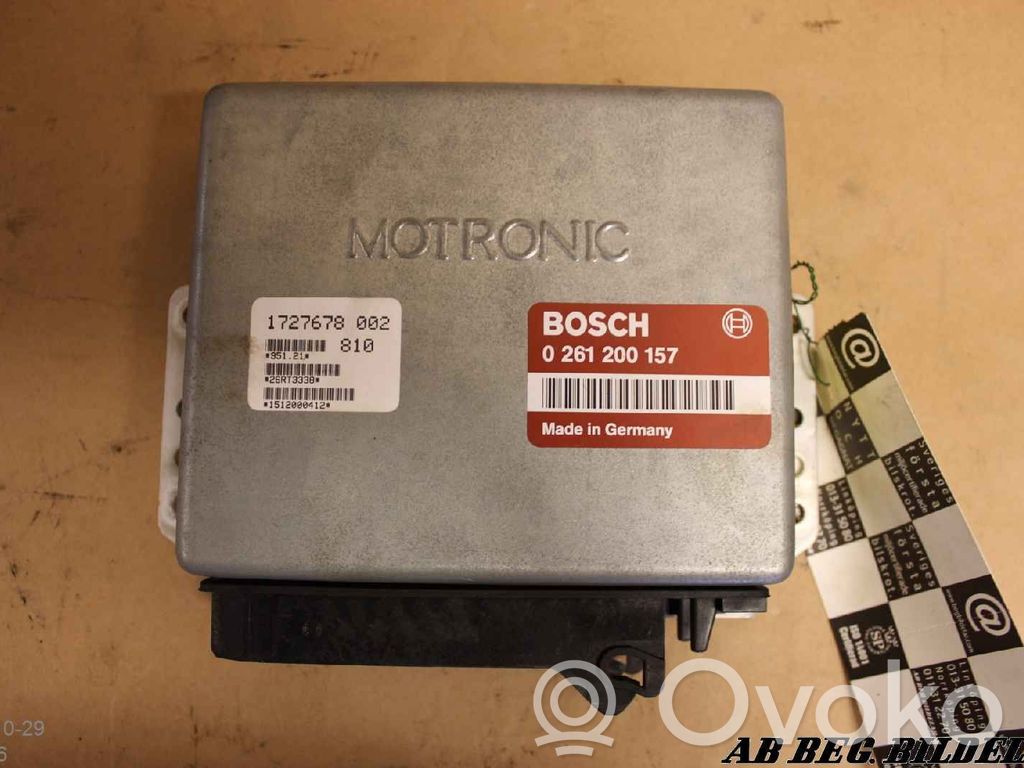 BMW 3 E30 Injection control unit/module 