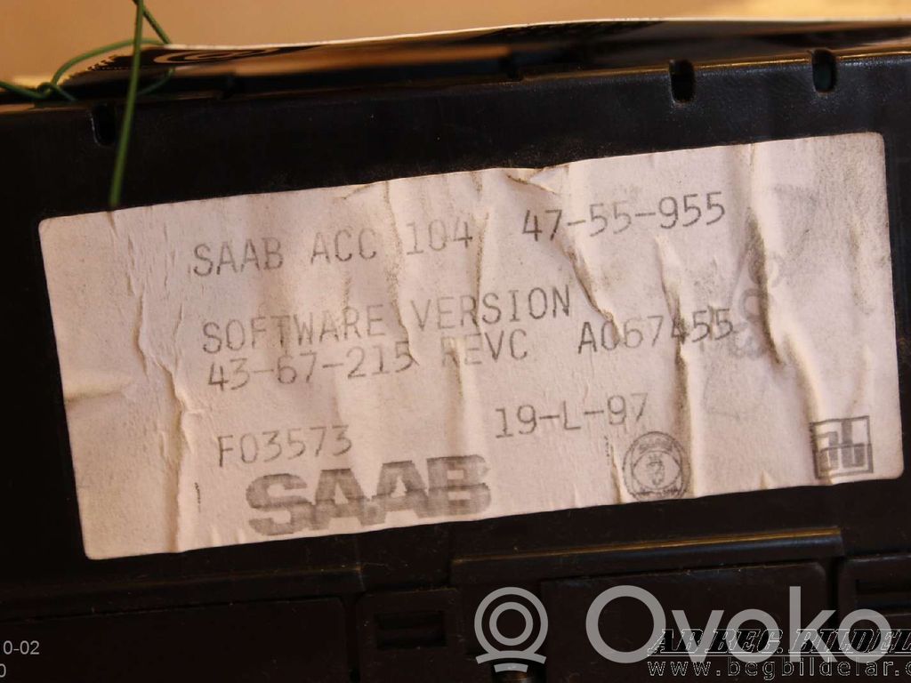 Saab 900 Climate control unit 
