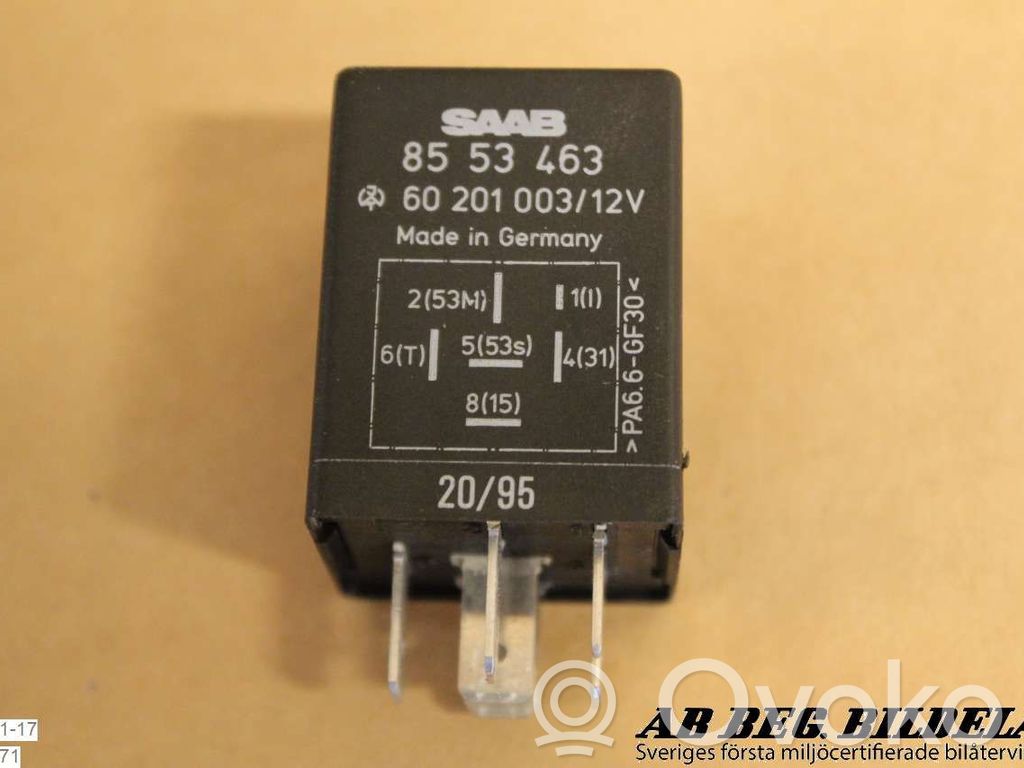 Saab 9000 CS Window wiper relay 
