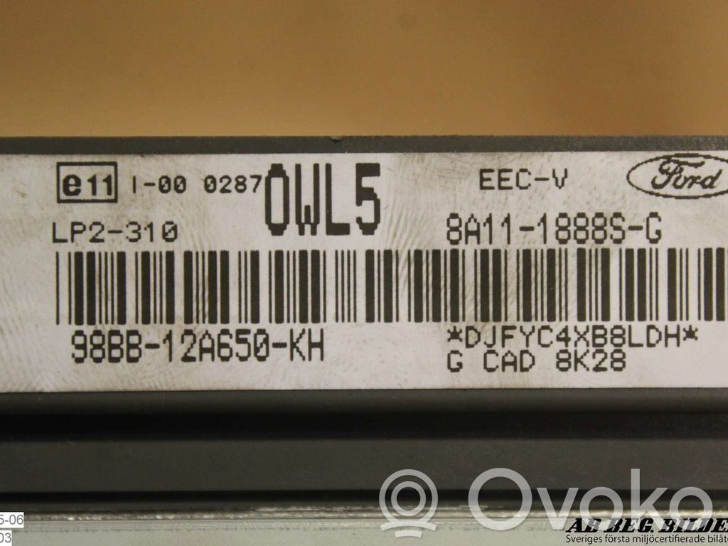 Ford Mondeo MK II Injection control unit/module 
