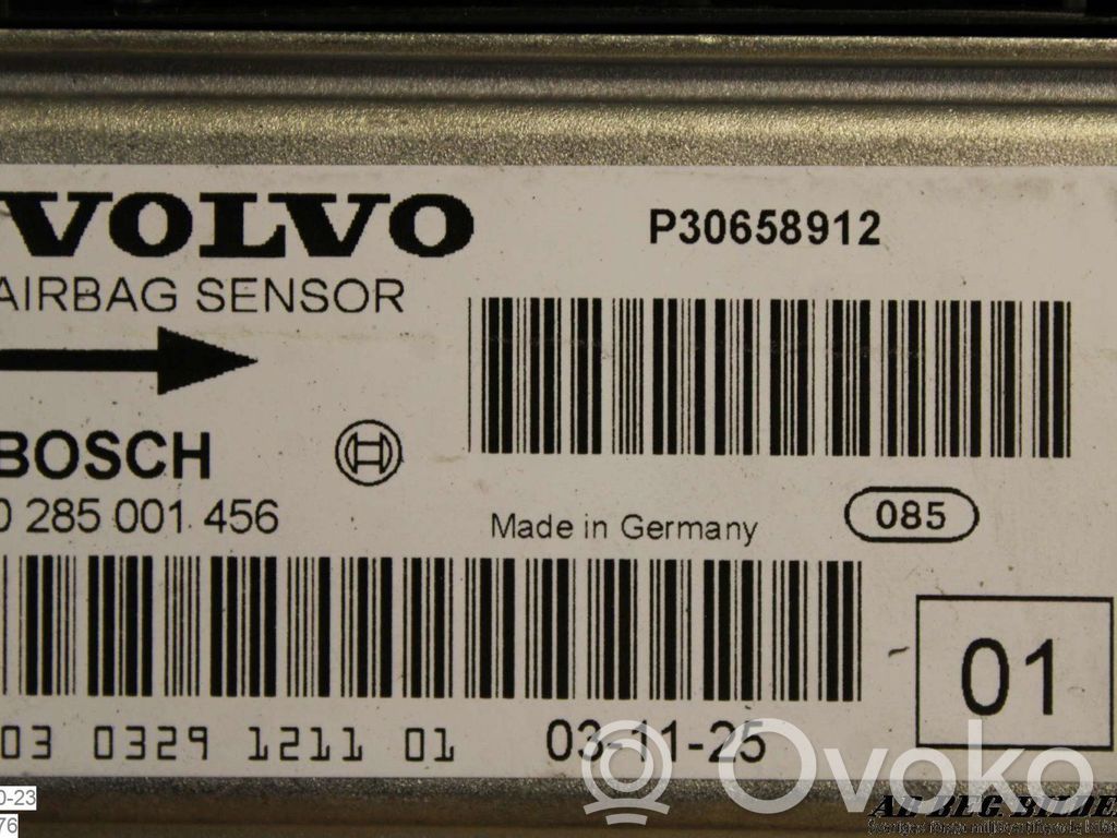 Airbag control unit/module   0285001456,P30658912