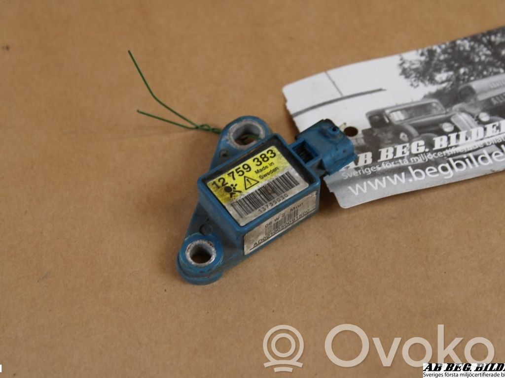 Saab 9-5 Airbag deployment crash/impact sensor 