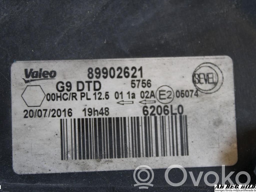 Fiat Scudo Priekinis žibintas 