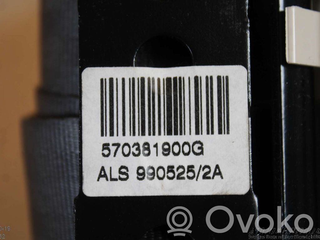 Saab 9-5 Saugos diržas galinis 