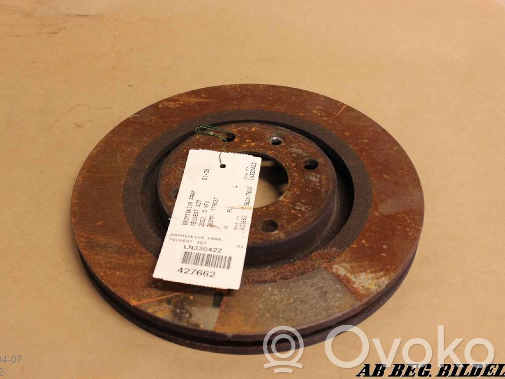 Peugeot 307 Disque de frein avant 