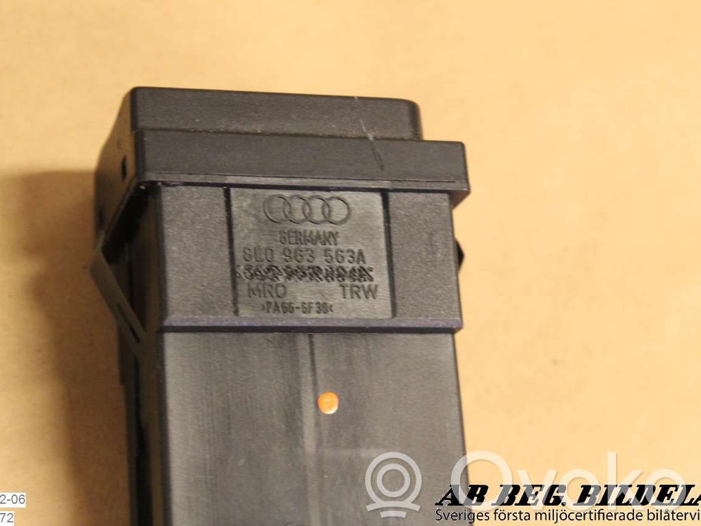 Audi A3 S3 8L Interruttore riscaldamento sedile