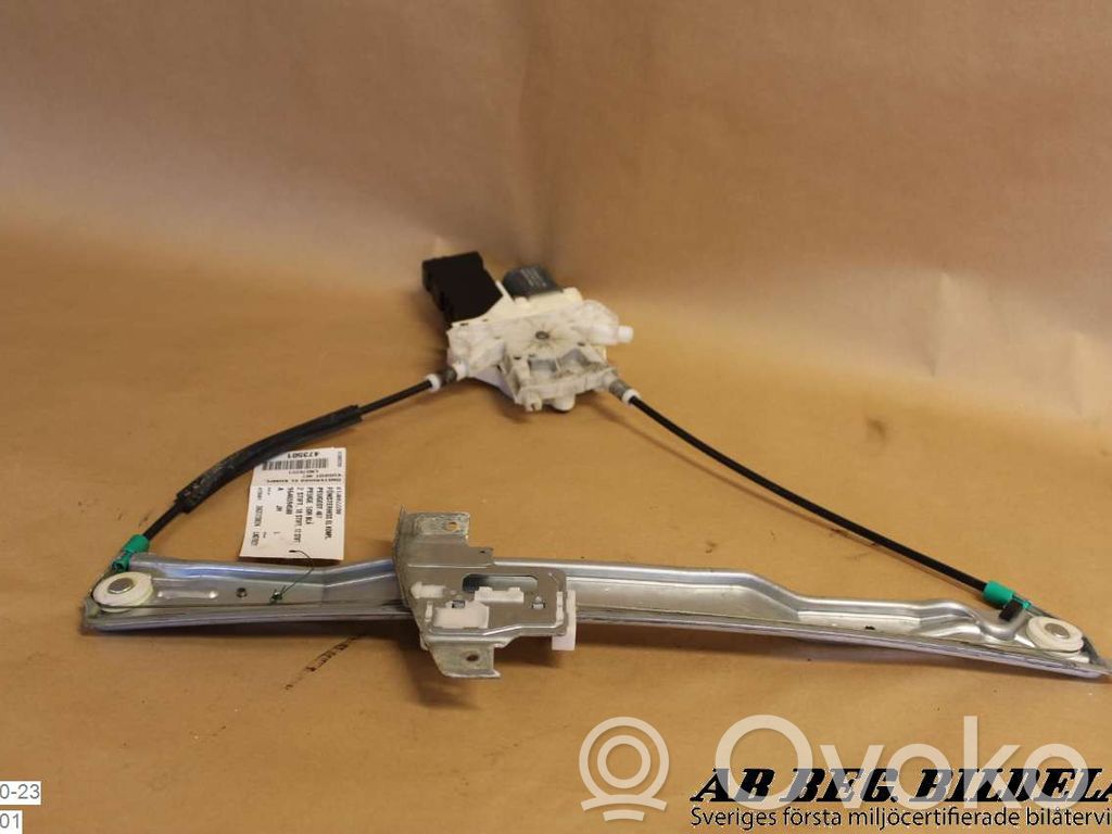 Peugeot 407 Regulador de puerta delantera con motor 