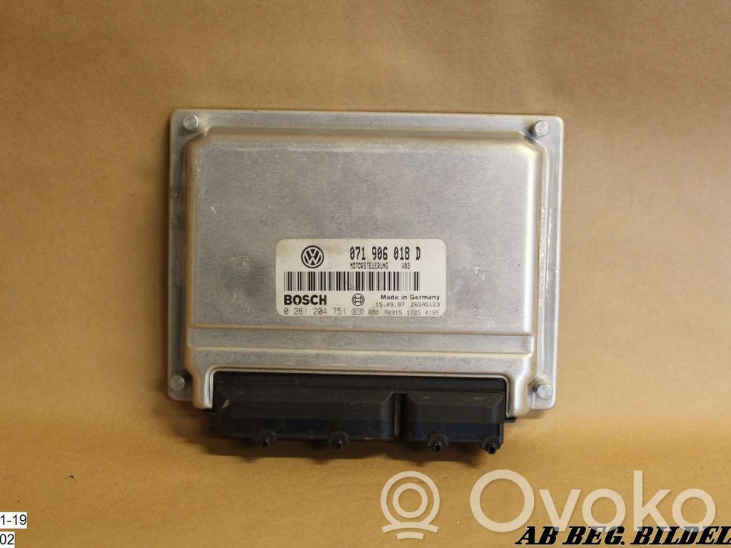 Volkswagen PASSAT B5 Unidad de control/módulo ECU del motor