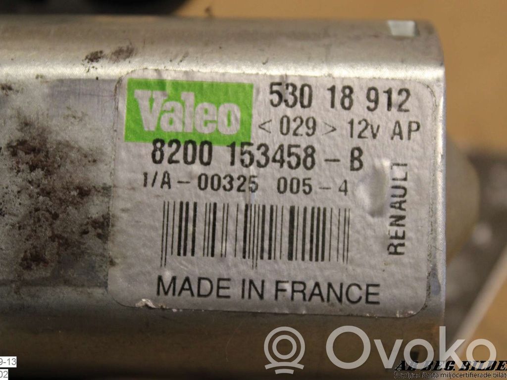 Renault Megane II Motor ștergător lunetă 