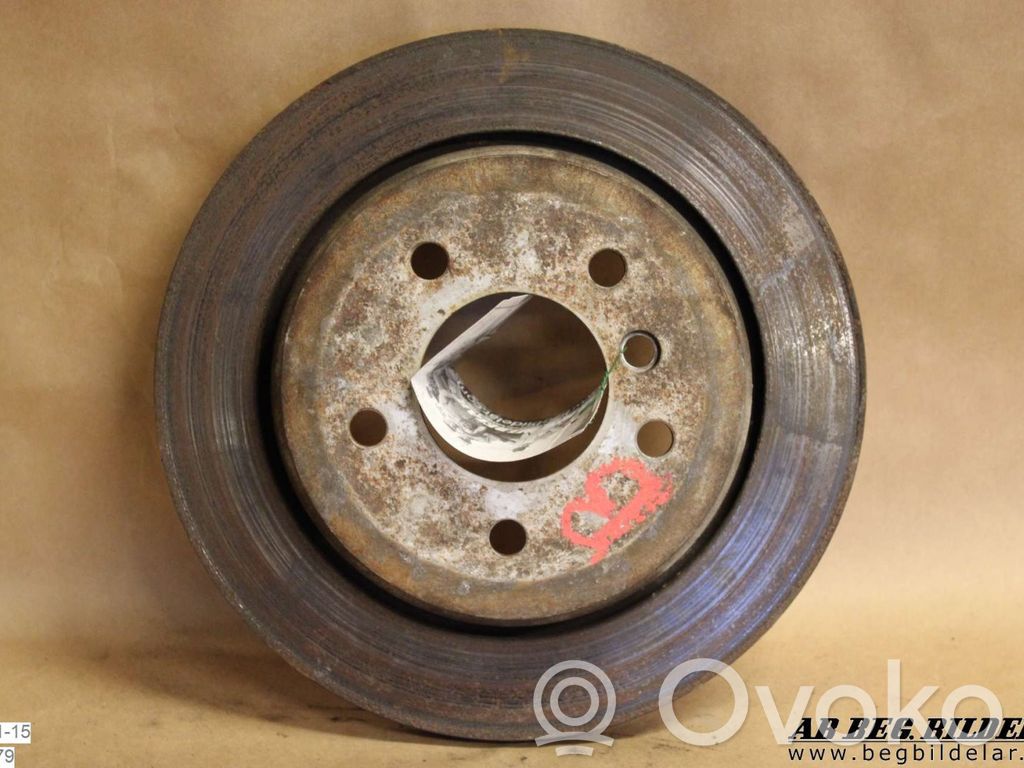 BMW 3 E46 Disco del freno posteriore 
