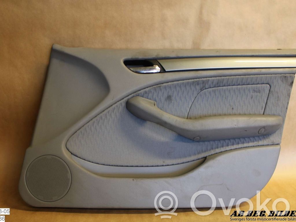 Front door card panel trim