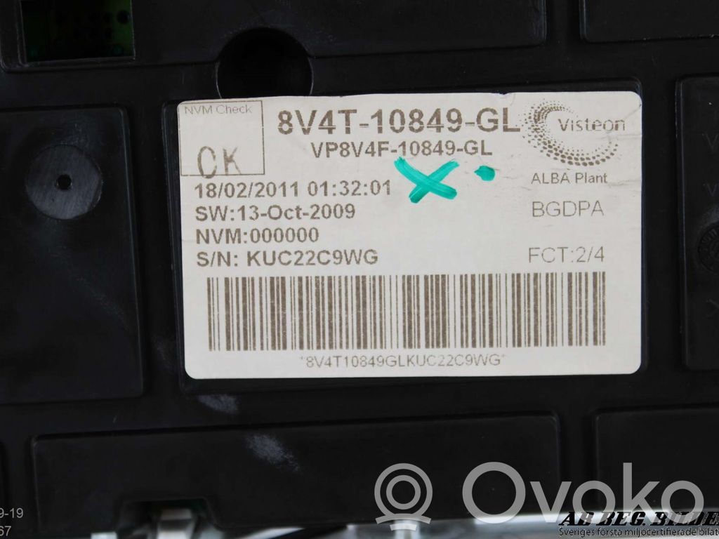 Ford Kuga I Tachimetro (quadro strumenti)