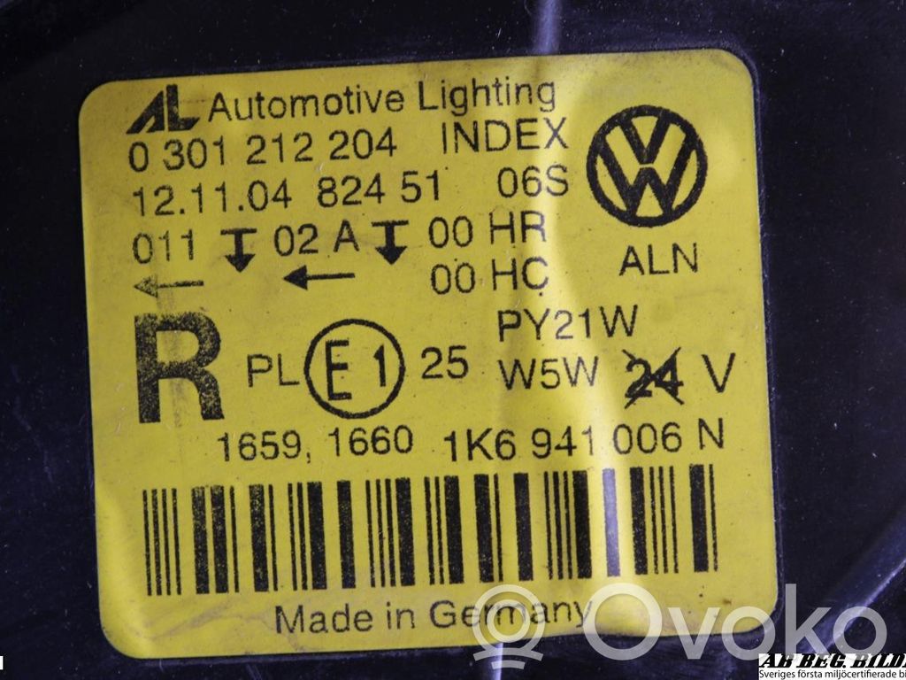 Volkswagen Golf V Headlight/headlamp 