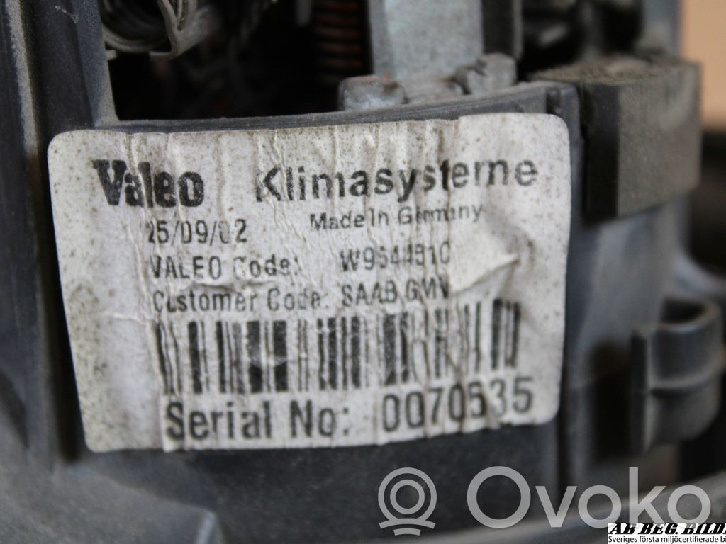 Saab 9-5 Pulseur d'air habitacle 