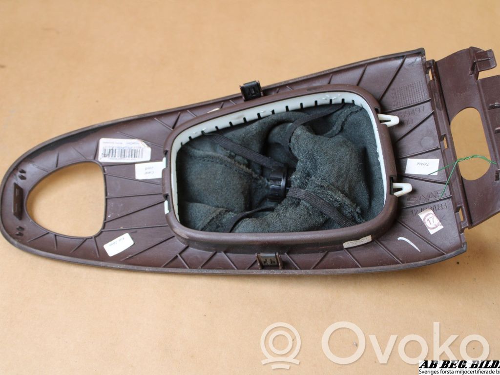 Saab 9-3 Ver2 Consola de plástico de la palanca de cambios