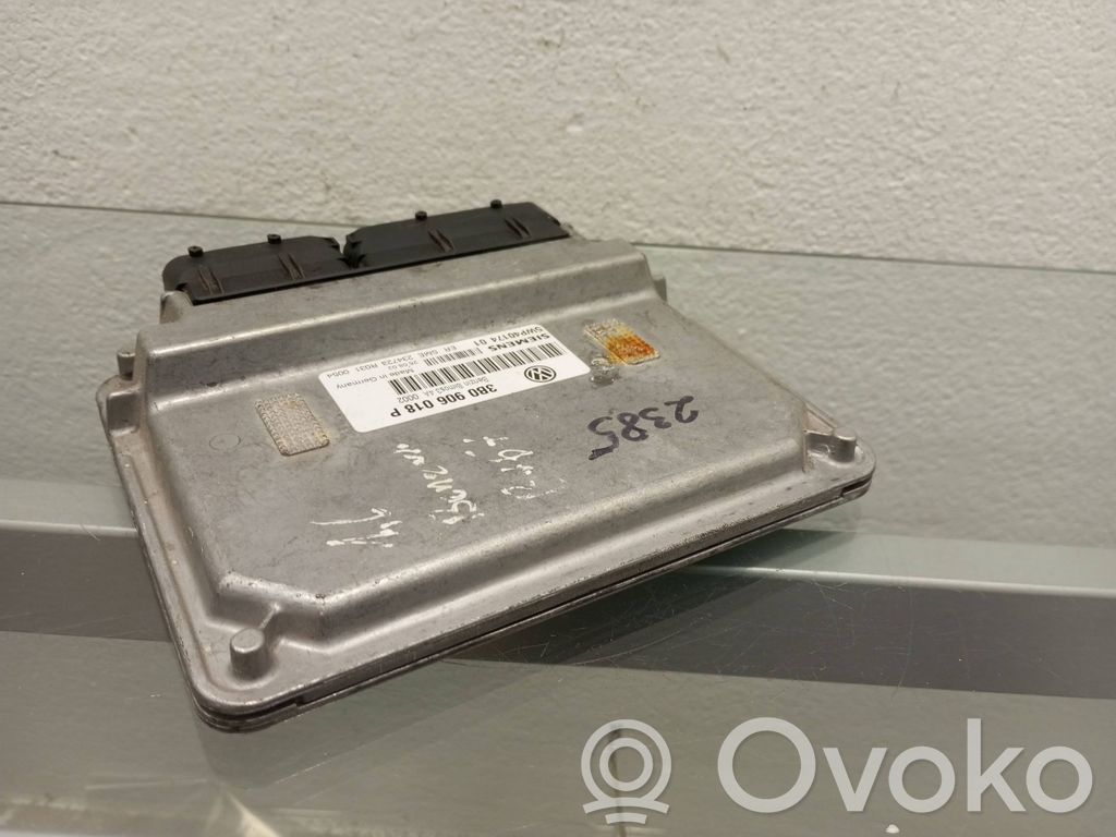 Engine control unit/module   3B0906018P,5WP4017401,S34A0002