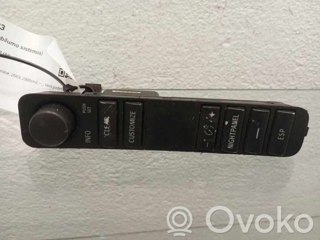 Saab 9-3 Ver2 ESP (stability program) switch 