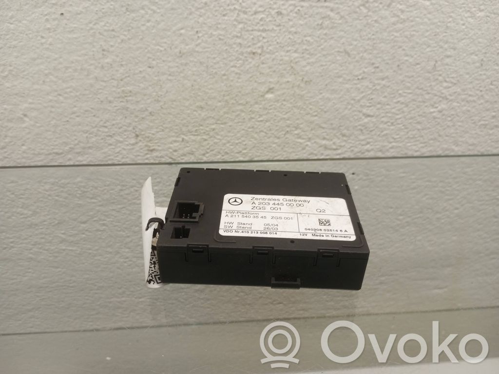Mercedes-Benz C W203 Modul control gateway 