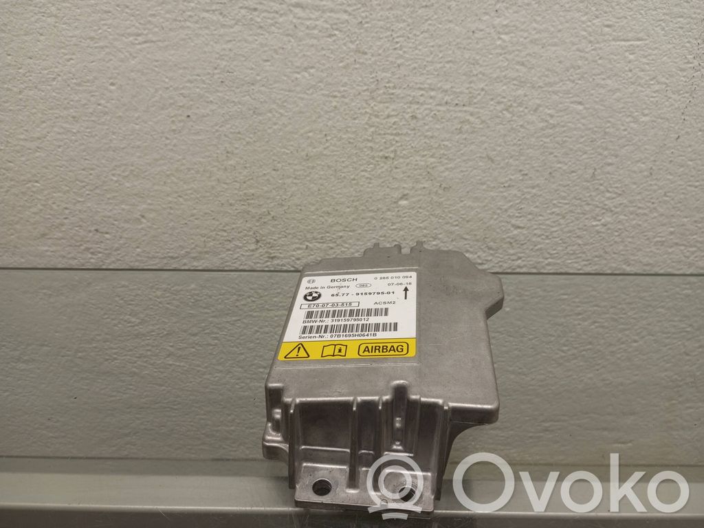 BMW X5 E70 Airbag control unit/module 