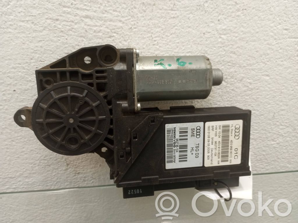 Audi A8 S8 D3 4E Rear door window regulator motor 