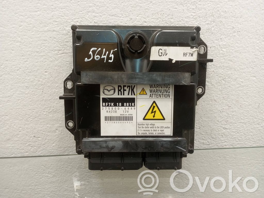 Mazda 6 Engine control unit/module 