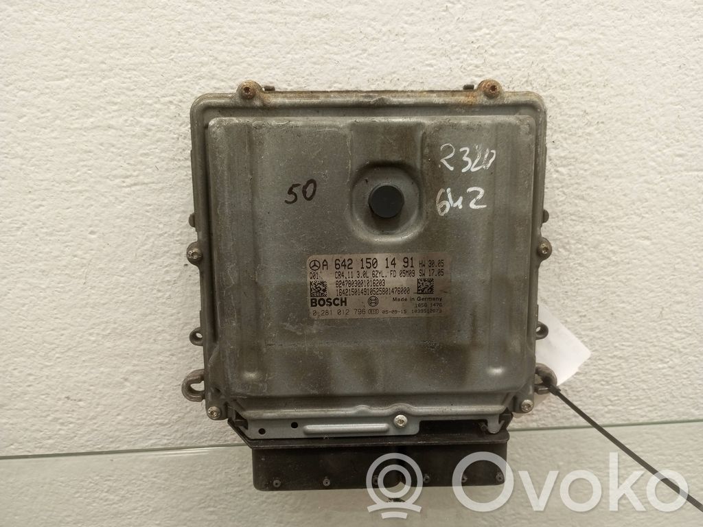 Sterownik / Moduł ECU   A6421501491,1039S12873,6247803001016203,0281012796