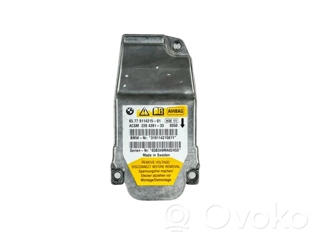 Airbagsteuergerät   9114215,31911421501Y,65779114215