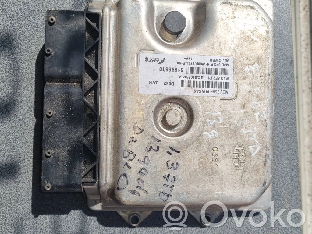 Engine control unit/module   51896810,MCV75HP5