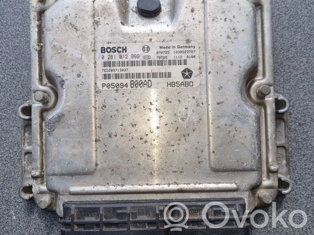 Chrysler Voyager Engine control unit/module 