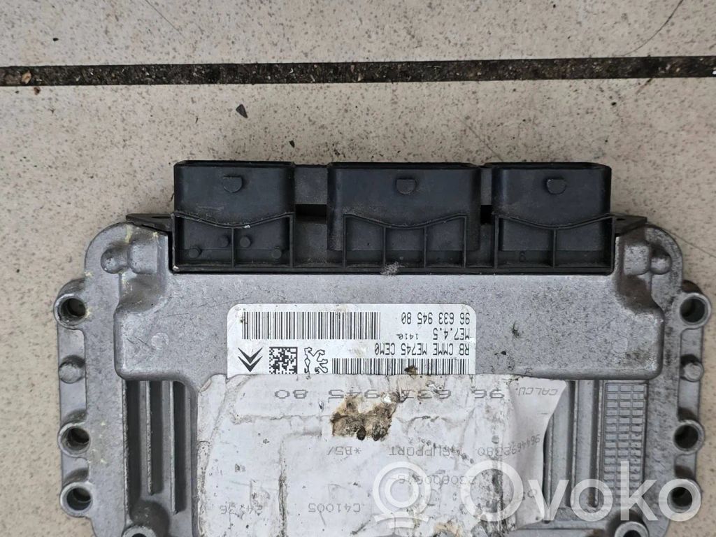 Citroen C4 I Engine control unit/module 