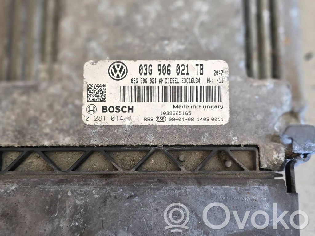 Engine control unit/module   03G906021TB,0281014111