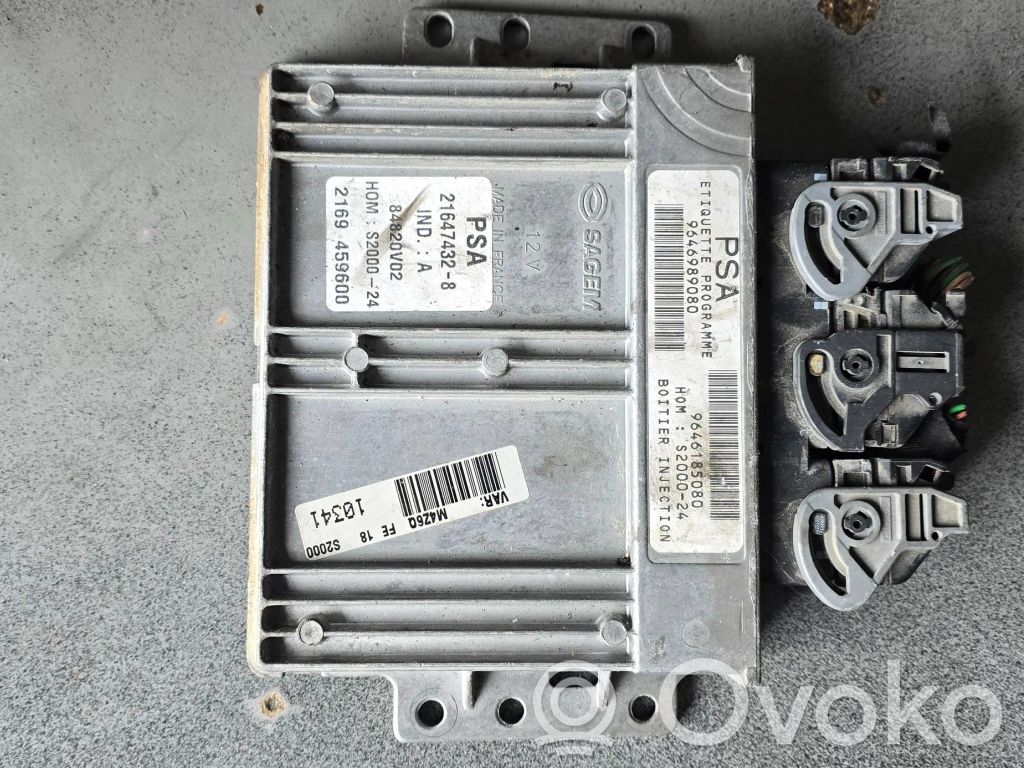 Citroen Berlingo Engine control unit/module 
