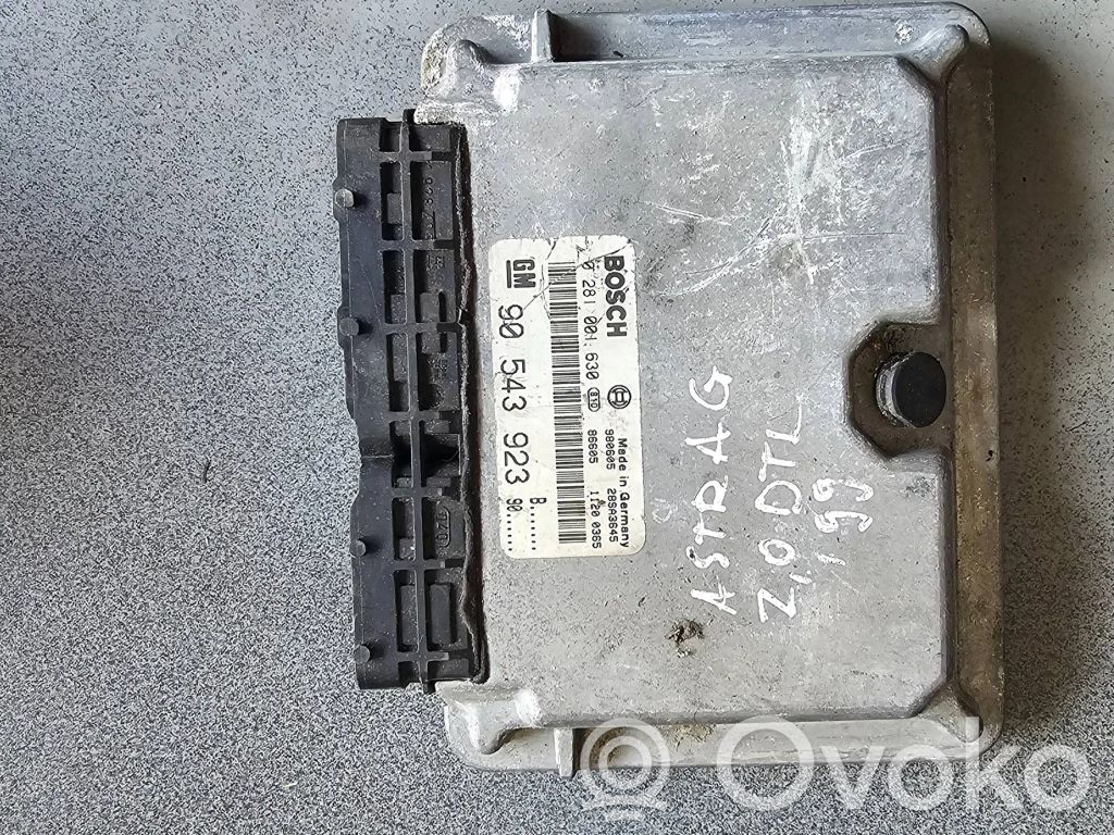 Opel Astra G Engine control unit/module 