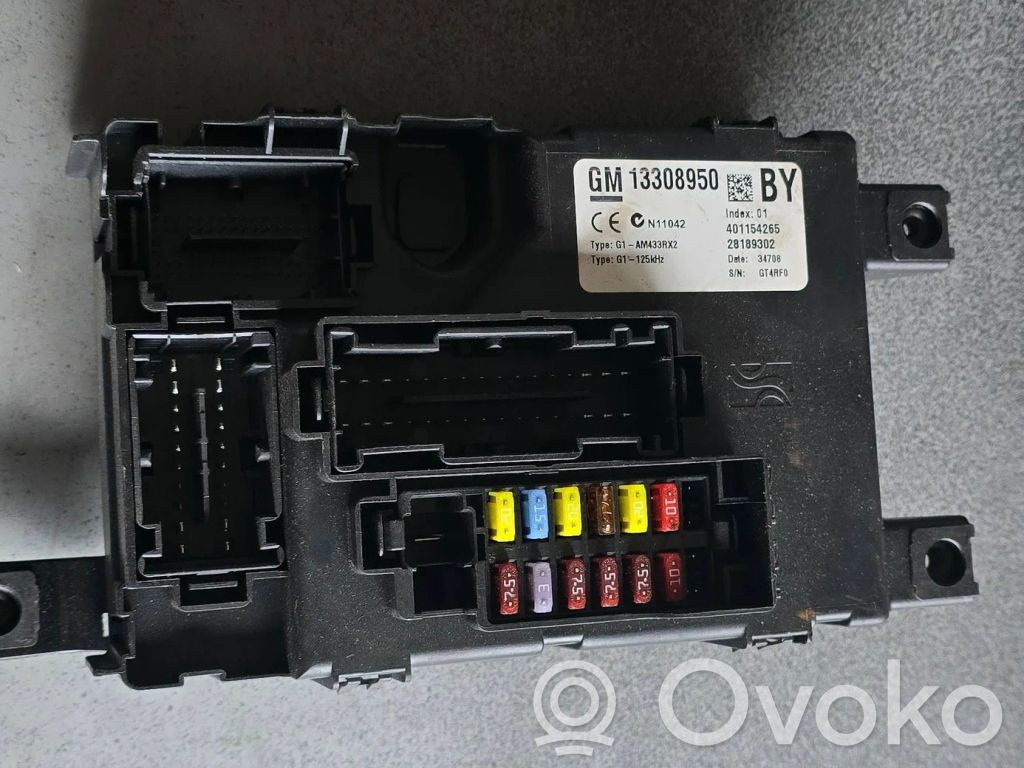 Opel Corsa D Drošinātāju bloks 