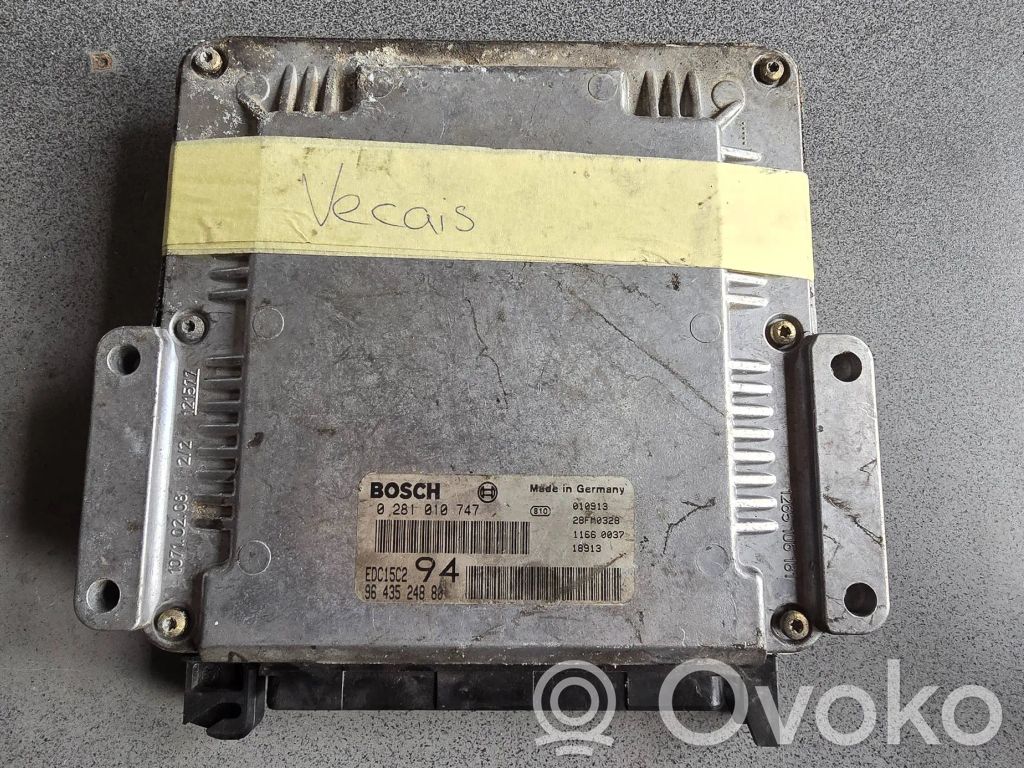 Peugeot 307 Engine control unit/module 