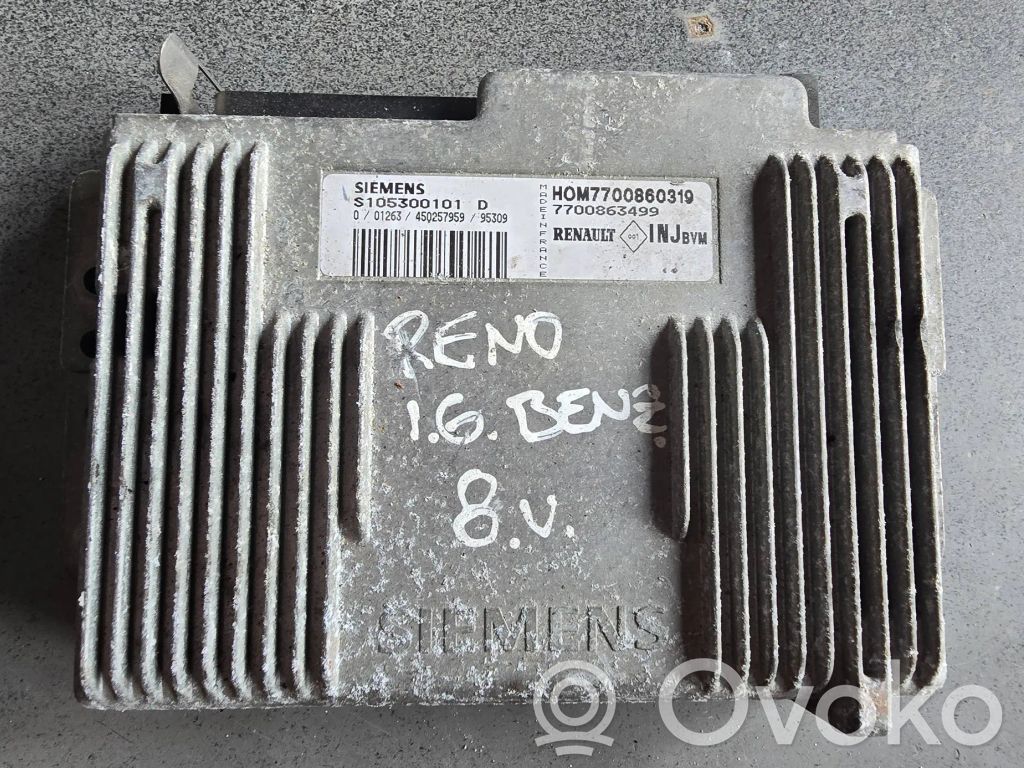 Renault Megane I Engine control unit/module 