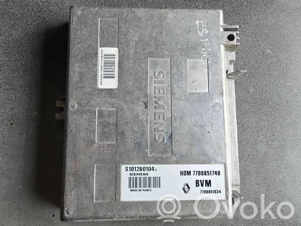 Renault Espace II Engine control unit/module 