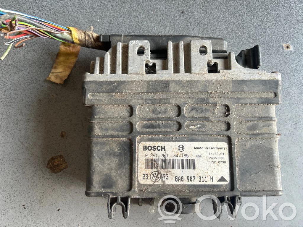 Engine control unit/module   8A0907311H,0261203184