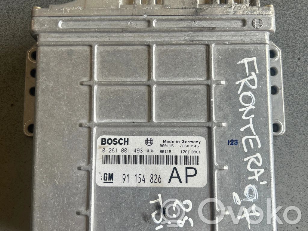 Opel Frontera A Engine control unit/module 